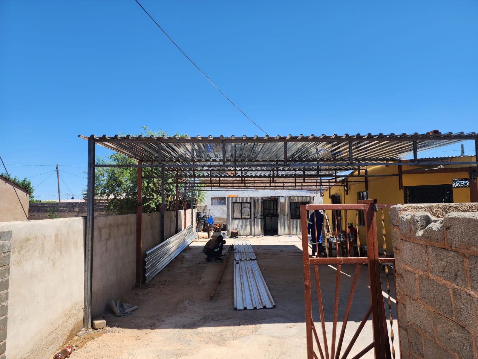 Carport Installation